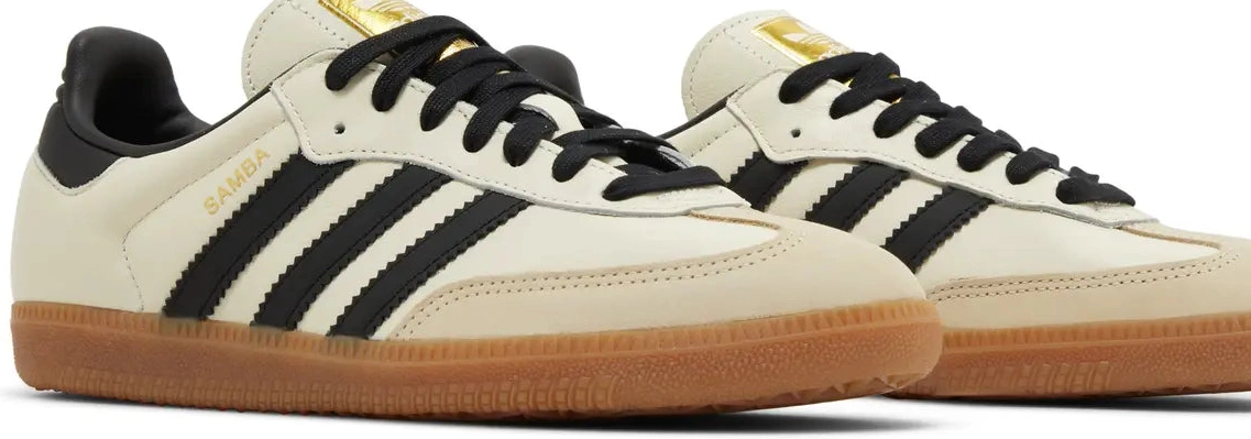 Sand Cream W adidas OG Strata White Samba 0514